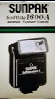 1600a 0161 Sunpak Softlite Shoe Mount Flash 0090729100020