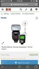 80341 Phottix Mitros Flash Kit For Canon Two Kits Photography Lighting
