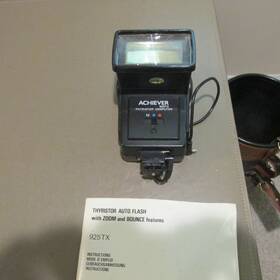 925tx Achiever 925tx. Thyristor Computer Camera Flash With Manual