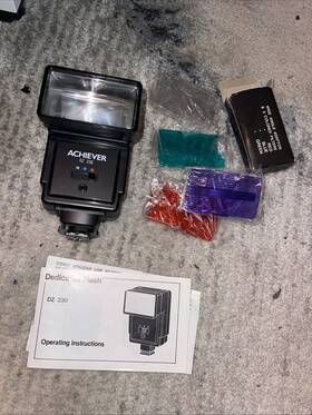 Dz230 Achiever Dedicated Flash Model Dz 230 For Canon W 3 Color Filters