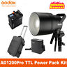 Ad1200pro Godox Pro Ttl Hss Outdoor Flash Light Power Pack Kit