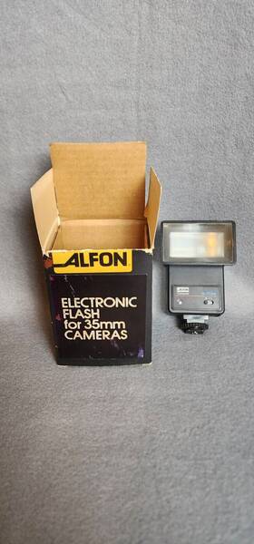 Alfon Computer 161/can Electronic Shoe Mount Flash Slr Dslr
