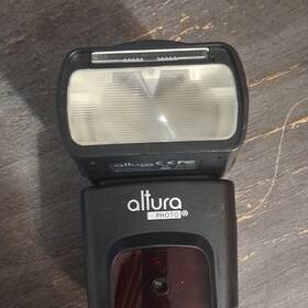 X02357618 Altura Photo Shoe Mount Strobe Flash Zoom Tilt Lcd Universal