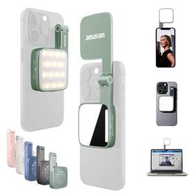 B0ft7wvspc Aputure Magnetic Selfie Phone Light Amaran Go Dual Led Source With Adjustable Mirr