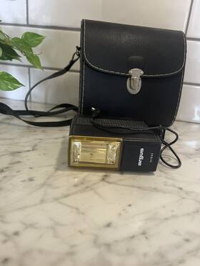 2418ac Argus Vintage Electronic Flash Model Photography Equipment 2418ac/dc 2410dc Case