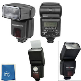 Z680af-c Bell Howell Z680af Flash With Lcd For Canon T8i T7i 90d 80d 5d 6d 7d Ii Sl1 Sl2