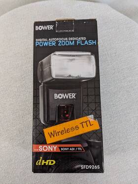 Sfd926s Bower Digital Autofocus Power Zoom Flash Ttl For Sony Wireless
