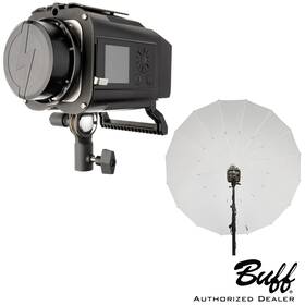Buff 810170421310 Paul C. Celestial Flash Strobe Monolight Bundle With 64 Inch White Plm Umbrella