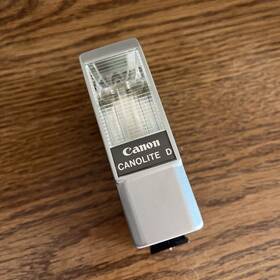 80918 Canon Canolite D Flash Hotshoe Tested Works Made In Japan Vintage