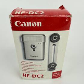 Hf-dc2 Canon High-power Flash Digital Camera Accessory New Open Box Complete
