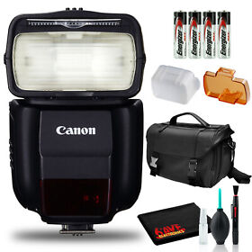 0585c006-002 Canon Speedlite 430ex Iii-rt Intl Model With Tripod Bag And Aa Batteries