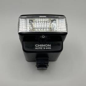 S-240 Chinon Auto Flash Unit Untested Vintage