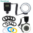 Cn48 Excelvan Marco Led Ring Flash Light For Nikon Canon Panasonic