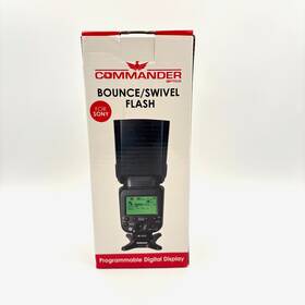 Co-hvl-f32 Commander Optics 810002174070 New Bounce/swivel Flash For Sony With Prog. Digital Display