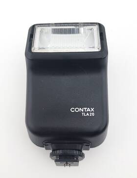 108335 Contax Tla 20 Shoe Mount Flash Excellent Condition With Case