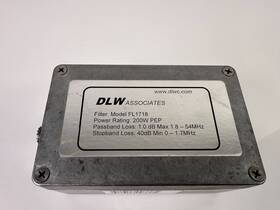Fl1718 Dlw Associates Am Broadcast Band Brick-wall High Pass Filter