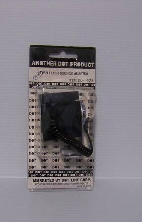 Dl-628 Dot Line Corp Vtg Twin Flash Bounce Adapter Item-dl 628 By Nos