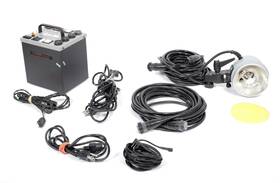 400ms Dynalite M800e Dyna Lite 2x Studio Flash Kit With 1 Head Cables Tested #0653