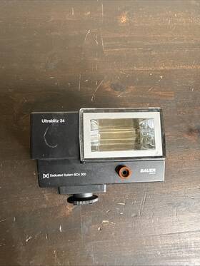 Easybuy 255819430883 Bauer Ultrablitz 34 Flash Unit Sca 300 Camera Shoe Light