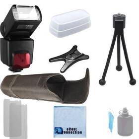 Ecc-3ljfam33j3104 Ecostconnection Sb1010 Ttl Flash Speedlite With Display For Nikon D7200 D7100 D7000
