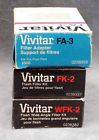 W-wfk-2 Fa-3 Vivitar Filter Holder Kits Free Usa Shipping