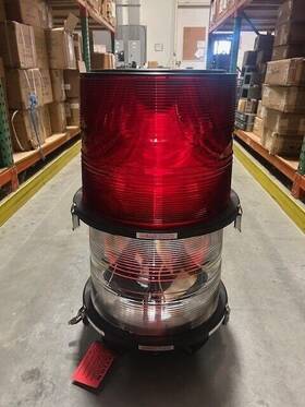 324-3 Flash Technology Tower Lighting Flashhead For Aviation Obstruction System Fh New