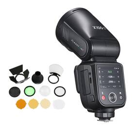 X100 Flashpoint 192223270572 Ttl R2 On Camera Li-on Round Head Flash For Nikon With