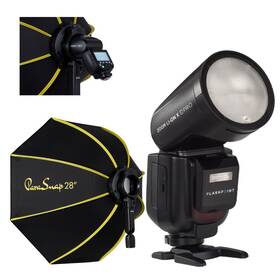 Flashpoint 192223270695 Zoom Li-on X Pro R2 Ttl Flash With Parasnap 28 Inch Softbox For Sony