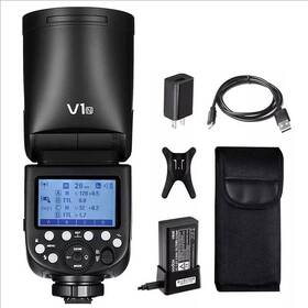 Fplfsmzlxnz2 Flashpoint Zoom Li-on X R2 Ttl On-camera Round Speedlight Nikon Godox V1-n