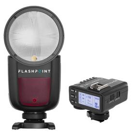 Fplfsmzlxpz1 Flashpoint Zoom Li-on X R2 Ttl On-camera Round Flash Speedlight For Pentax Godo