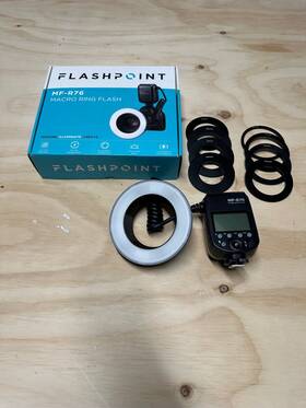 Mf-r76-c Flashpoint Mf-r76 Ttl Macro Ring Flash For Canon #mf-r76-c