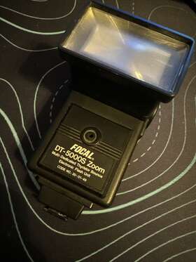 Dt-5000s Focal Zoom Thyristor Bounce Electronic Flash For Film Camera