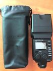 Fs-fl50 Olympus Shoe Mount Electronic Flash Travel Bag Tested Exc