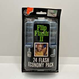 Aplg324-a Ge Flip Flash Ii 24 Economy Pack Vtg New Old Stock Nos