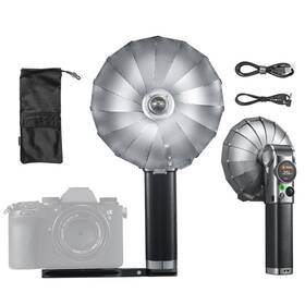 Godox 198168244883 Lux Master Retro Ttl Hss Camera Flash Touch Screen Wireless Sync Built In Ba