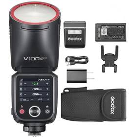 V100-c Godox 198715141016 V100c For Canon Flash Round Head Touch Screen Built-in Lithium