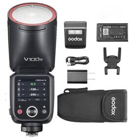 V100-n Godox 198715233162 V100n Flash Round Head Touch Screen Built-in Lithium Battery 1