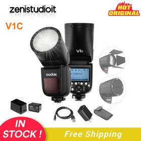 3265 Godox Us V1-c 2.4g Ttl Hss Round Head Li-ion Camera Flash Speedlite Fr Canon Eos 3265 Godox Us V1-c 2.4g Ttl Hss Round Head Li-ion Camera Flash Speedlite Fr Canon Eos