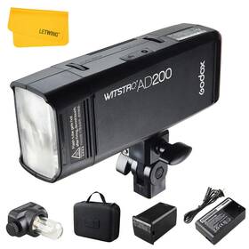 200ws Godox 602938086929 Ad200 2.4g Ttl Pocket Flash Light 1/8000 Hss Monolight With 2900mah Lit