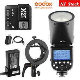 X2t-c Godox 619490273858 Us V1-c Camera Flash Speedlite Trigger S2 Bracket For Canon 5d 6d