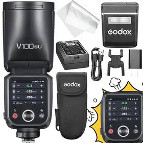 100w Godox 663992146172 V100 S Flash For Sony Global Shutter Touchscreen Control T