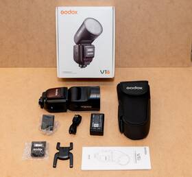 Godox 6952344235249 V1 Pro N Ttl Flash For Nikon Camera Speedlite With Box And Accessories New