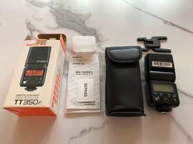 Tt350f Godox 712383676283 2.4g Ttl Camera Flash For Fuji X Mount Mirrorless Cameras