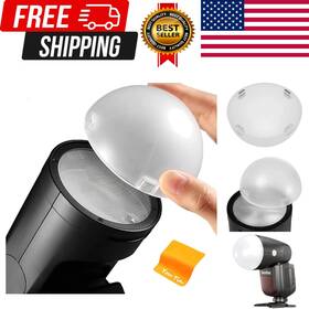 Ak-r11 Godox 714602334097 Diffuser Dome For V1 V1pro V100 Flash Camera Round Head