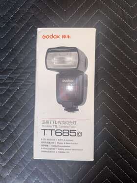 Tt685c Godox 714757582060 Thinklite 2.4 Ghz Gn60 Hot Shoe Mount Flash For Canon Eos Camera