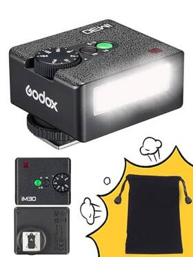 Im30 Godox 721820779012 Flash Mini - Camera Gn 15 7 Power Levels Im 30