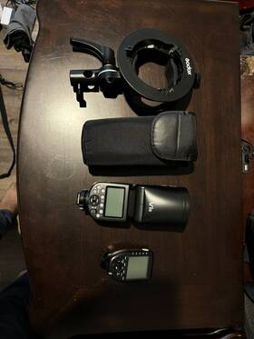 Godox 764823627577 V1s Speedlight For Sony With Xpros Ttl Wireless Flash Trigger