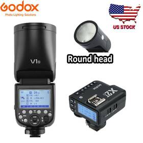 X2t-s Godox 764823627676 Us V1-s 2.4g Wireless Ttl 1/8000s Flash Speedlight Trigger For Sony