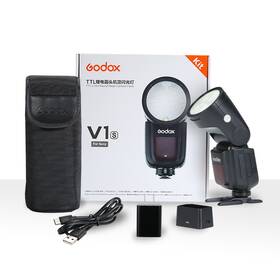 A6500 Godox 772865591022 V1-s 2.4g Ttl Camera Flash Ak-r1 Xpro-s F Sony A7s A7r A68 A6000