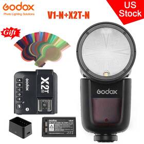 X2t-n Godox 772865593606 Us V1-n Camera Flash Speedlite Trigger Transmitter Fr Nikon D850 D90